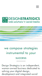 Mobile Screenshot of designstrategics.com